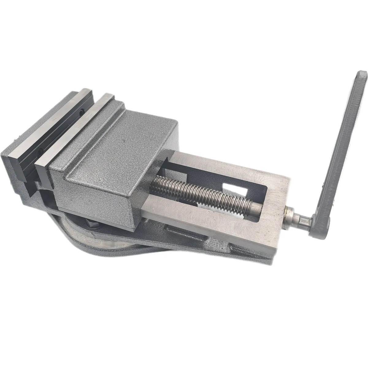 Тиски станочные TORNERI с открытым винтом, поворотные, L губок 200 мм, серия QB200 045769Фото 6049-05.jpg