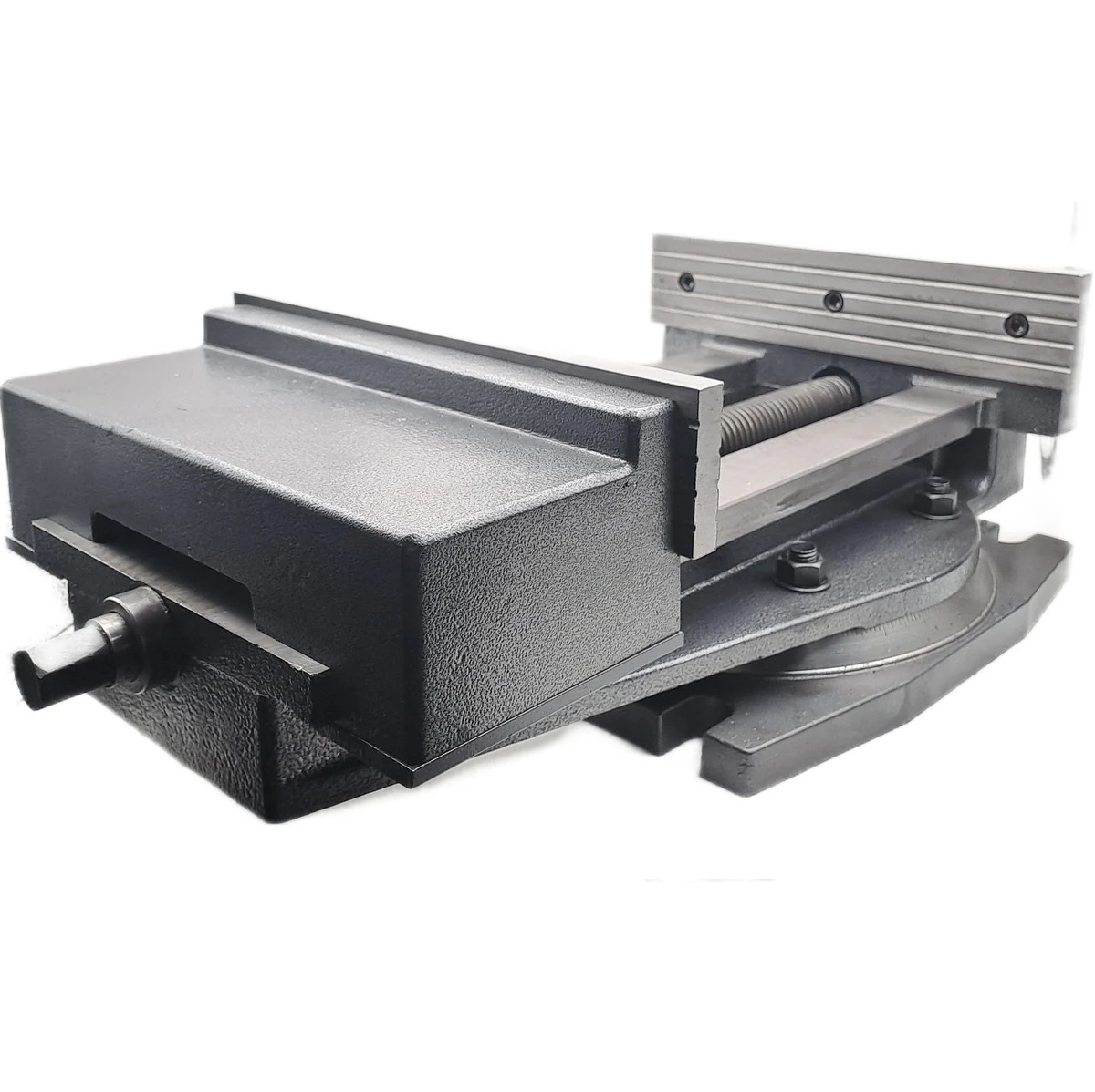 Тиски станочные TORNERI с открытым винтом, поворотные, L губок 320 мм, серия QB320 045771Фото 6051-02.jpg