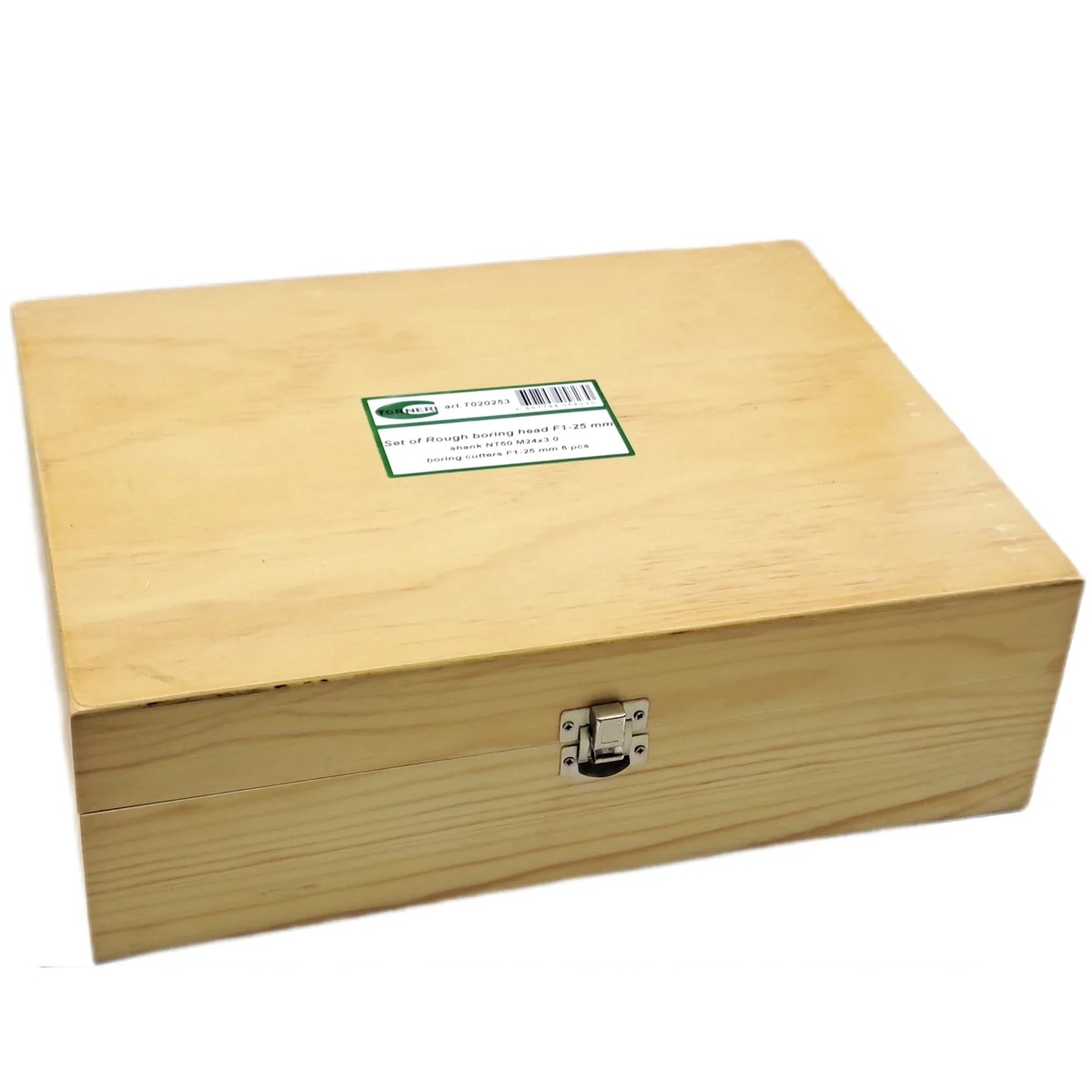 Головка расточная Ø100 мм, D расточки 15-160 мм, с хвостовиком NT50 DIN 2080, М24x3.0 , с комплектом резцов из 6-ти шт TORNERI Т020253Фото 6093-02.jpg