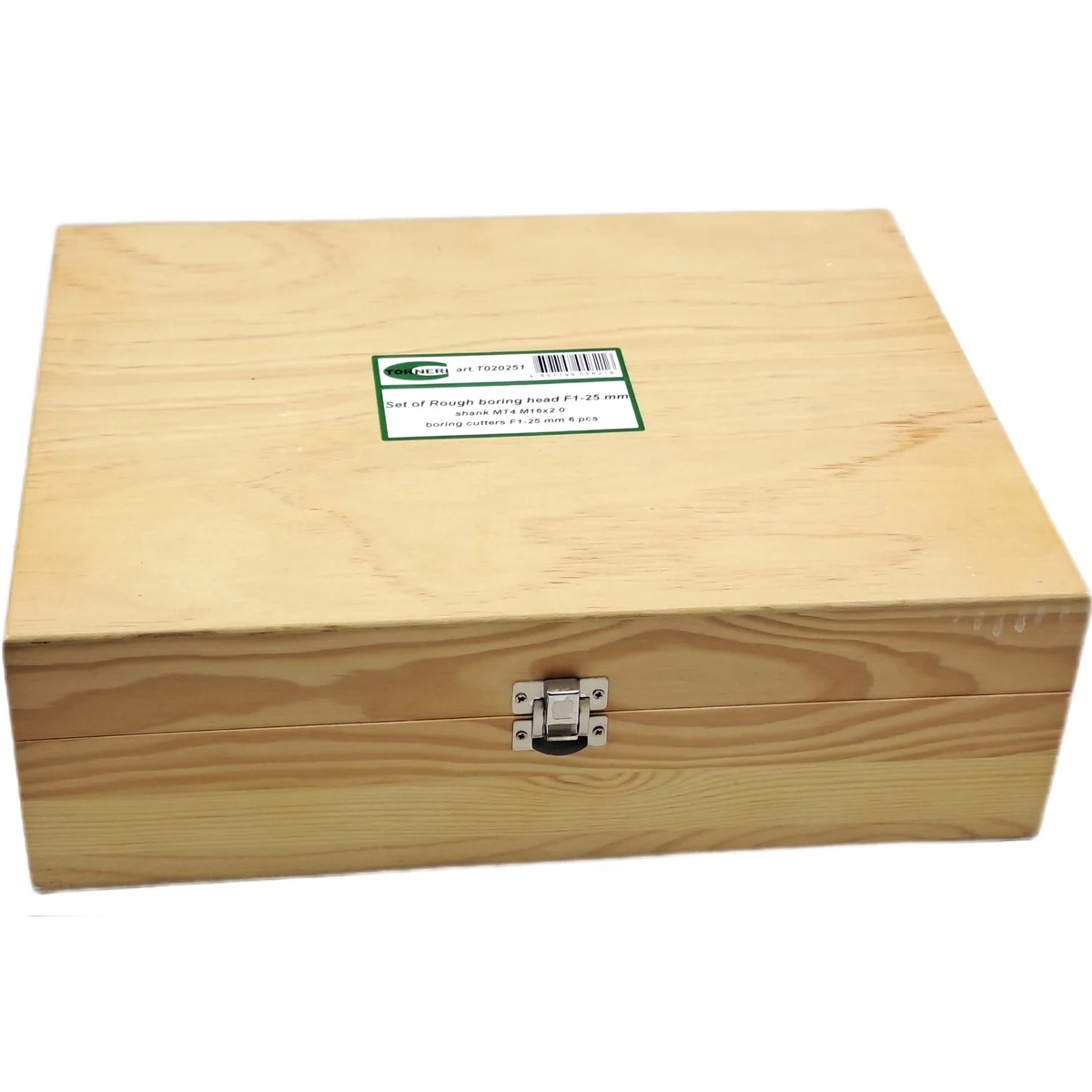 Головка расточная Ø100 мм, D расточки 15-160 мм, с хвостовиком КМ4, с комплектом резцов из 6-ти шт TORNERI Т020251Фото 6094-02.jpg