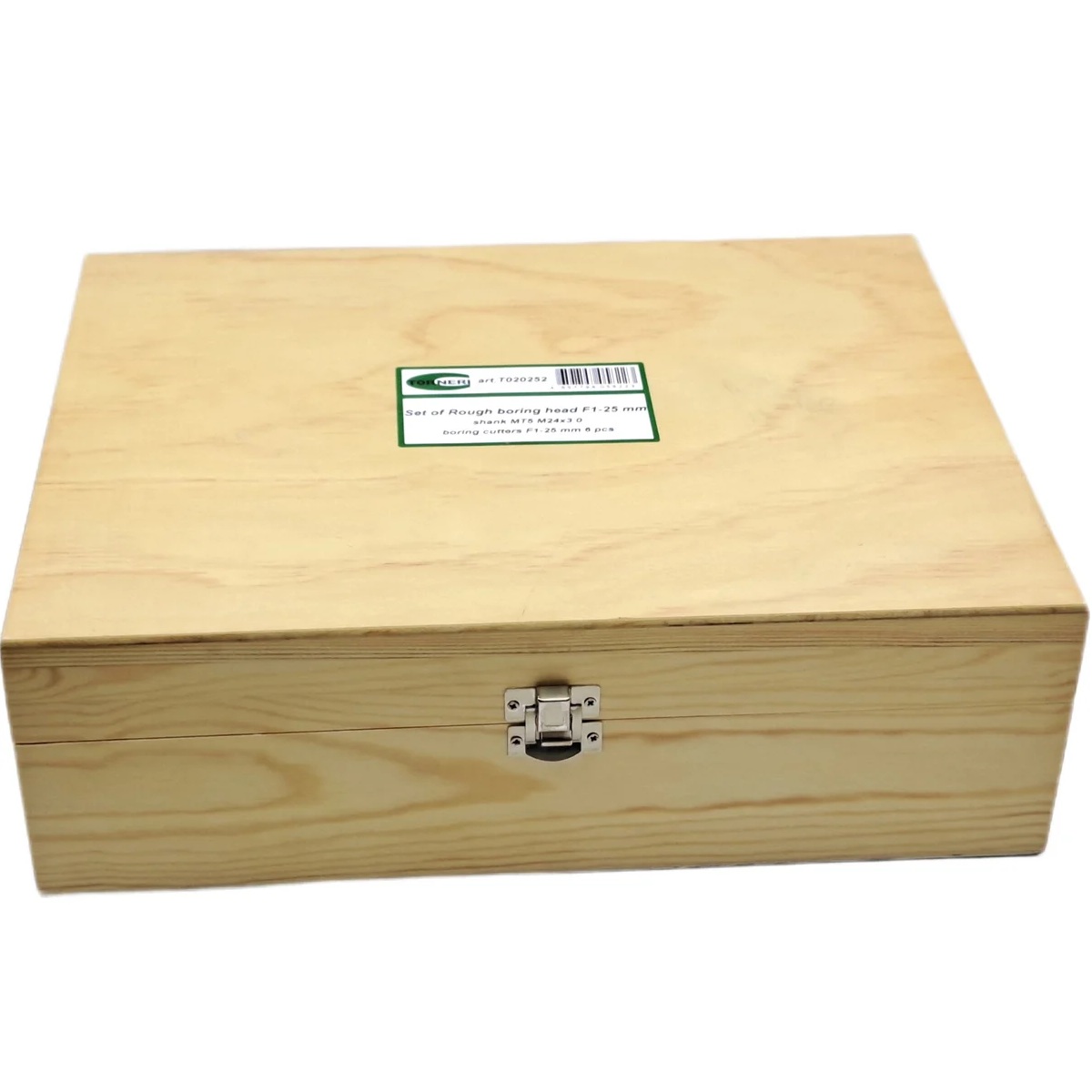 Головка расточная Ø100 мм, D расточки 15-160 мм, с хвостовиком КМ5, с комплектом резцов из 6-ти шт TORNERI Т020252Фото 6095-02.jpg