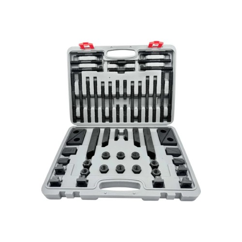 Набор станочного крепежа и прижимов из 58 предметов, Т-образный паз 16 мм, М14 TORNERI 045705Фото 6116-04.jpg