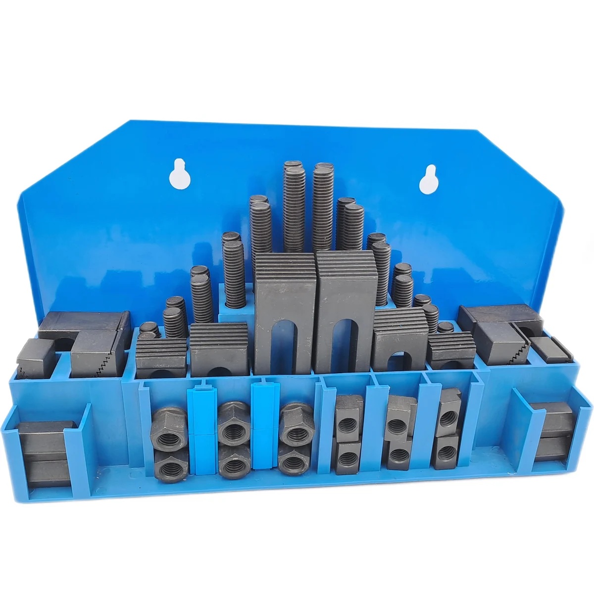 Набор станочного крепежа и прижимов из 58 предметов, Т-образный паз 22 мм, М20 TORNERI Т021813Фото 6119-02.jpg