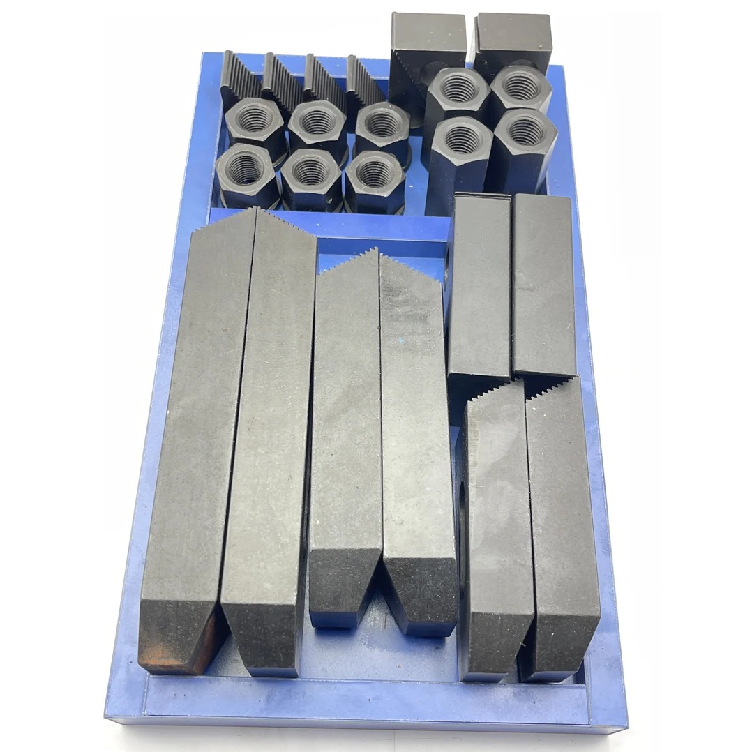 Набор станочного крепежа и прижимов из 58 предметов, Т-образный паз 24 мм, М22 TORNERI Т021814Фото 6120-04.jpg