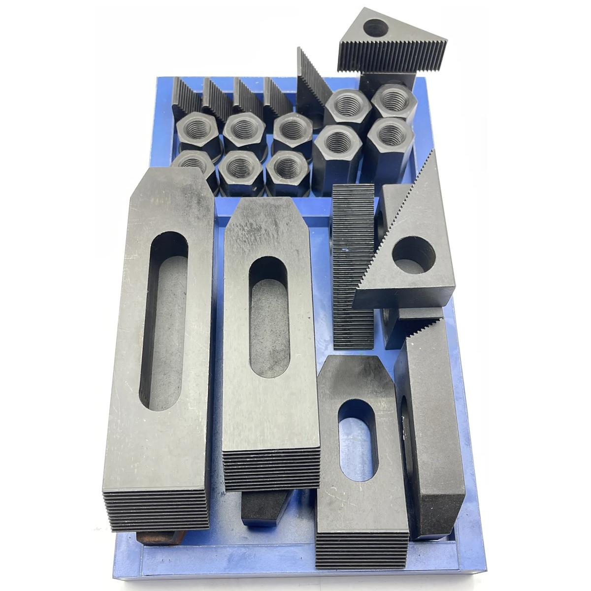 Набор станочного крепежа и прижимов из 58 предметов, Т-образный паз 24 мм, М22 TORNERI Т021814Фото 6120-05.jpg