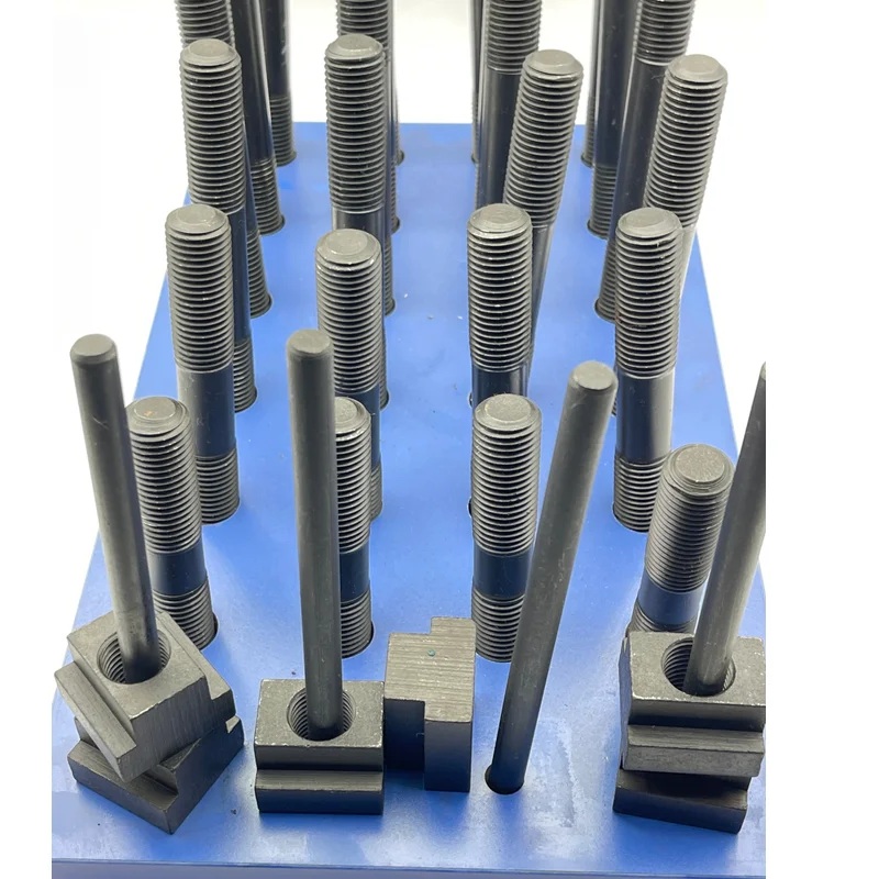 Набор станочного крепежа и прижимов из 58 предметов, Т-образный паз 24 мм, М22 TORNERI Т021814Фото 6120-08.jpg