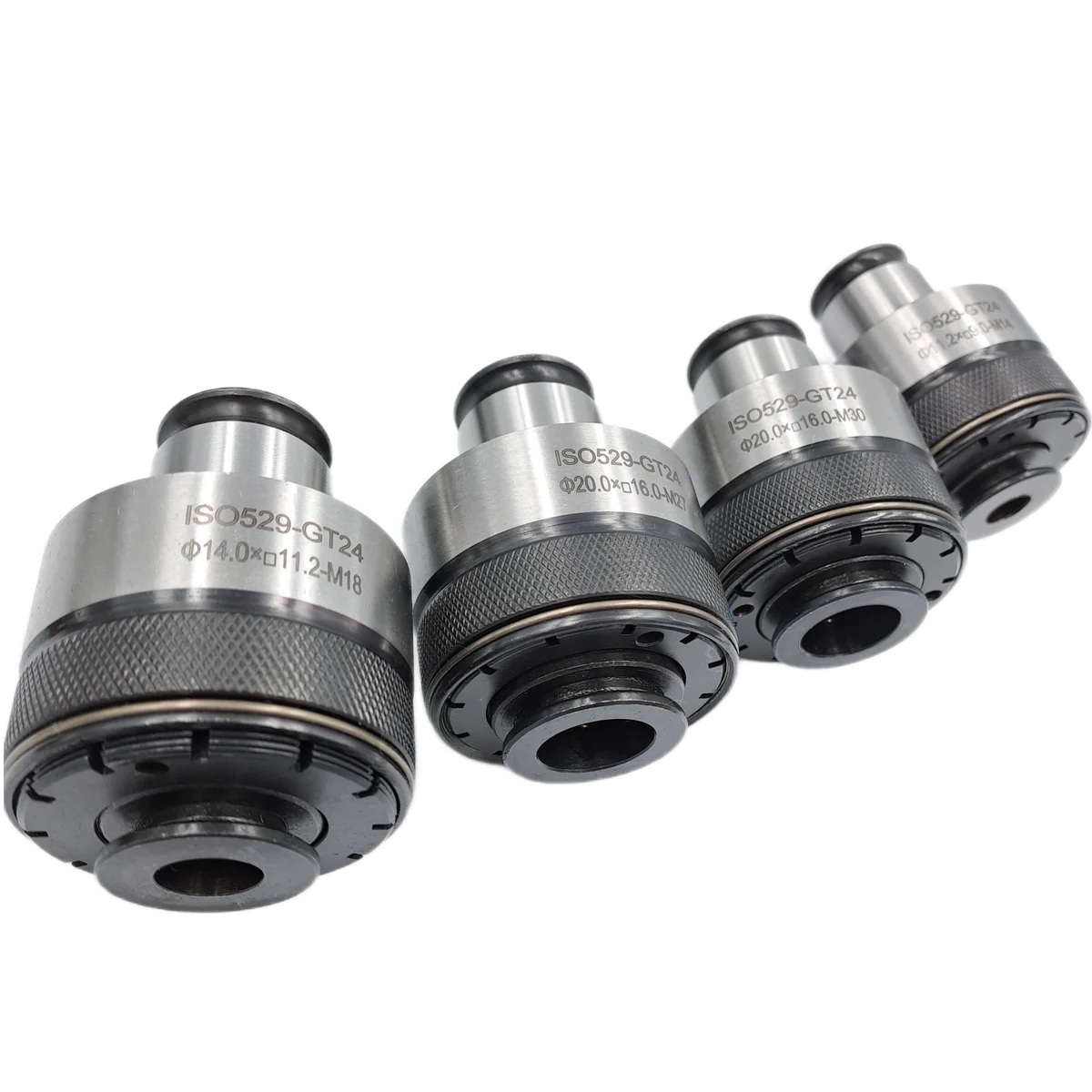 Патрон резьбонарезной для метчиков с набором головок GT24, d=30 мм, 9 шт, КМ3 TORNERI 041829Фото 6128-03.jpg