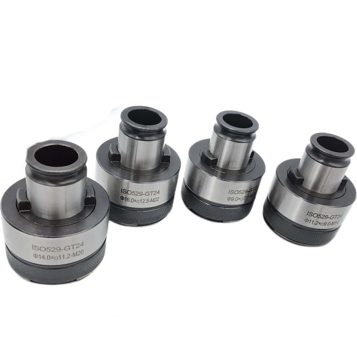 Патрон резьбонарезной для метчиков с набором головок GT24, d=30 мм, 9 шт, КМ4 TORNERI 041831Фото 6129-02.jpg