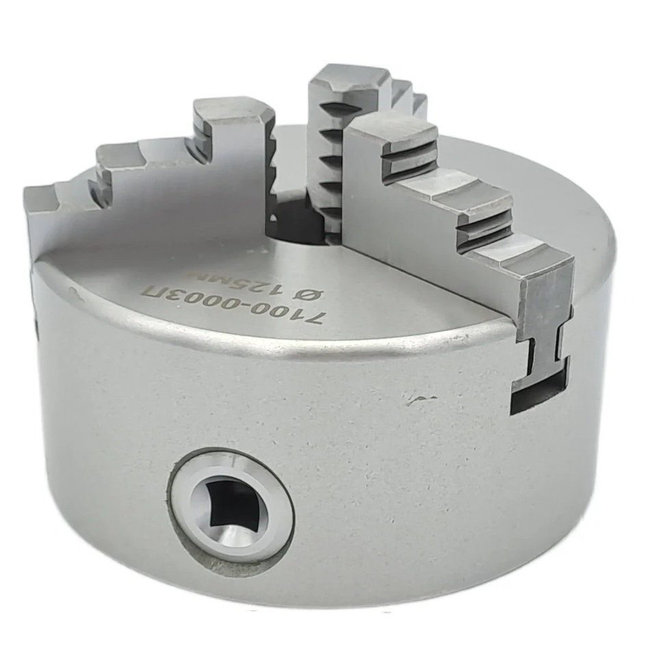 Патрон токарный Ø125 мм 3-х кул. 7100-0003П (К11-125) TORNERI 038981Фото 6134-04.jpg