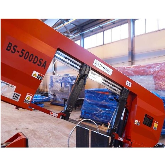 Полуавтоматический ленточнопильный станок маятникового типа ProTech BS-500DSAФото 6147-03.jpg