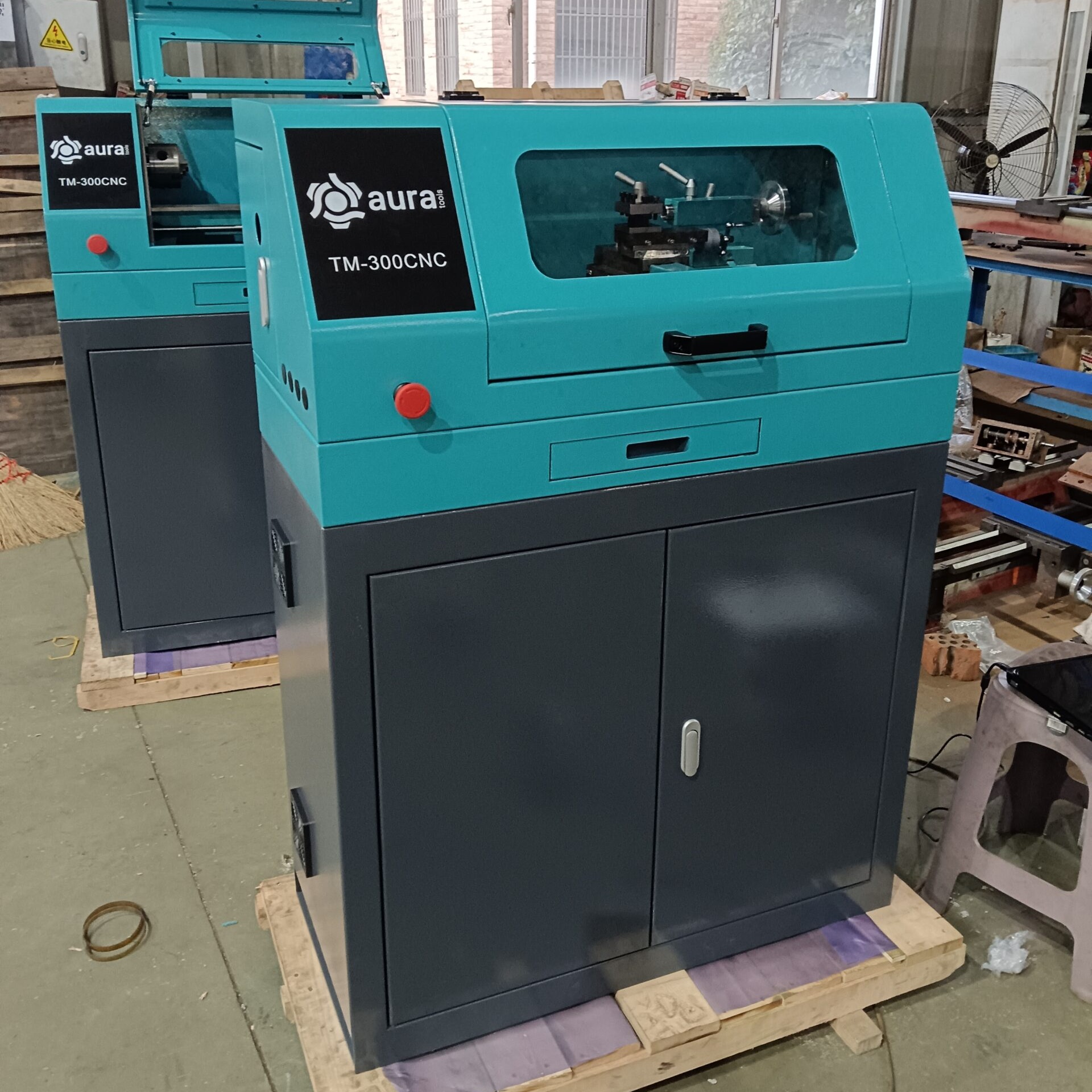 Токарный станок с ЧПУ AURA TM-300 CNCФото 6166-04.jpg
