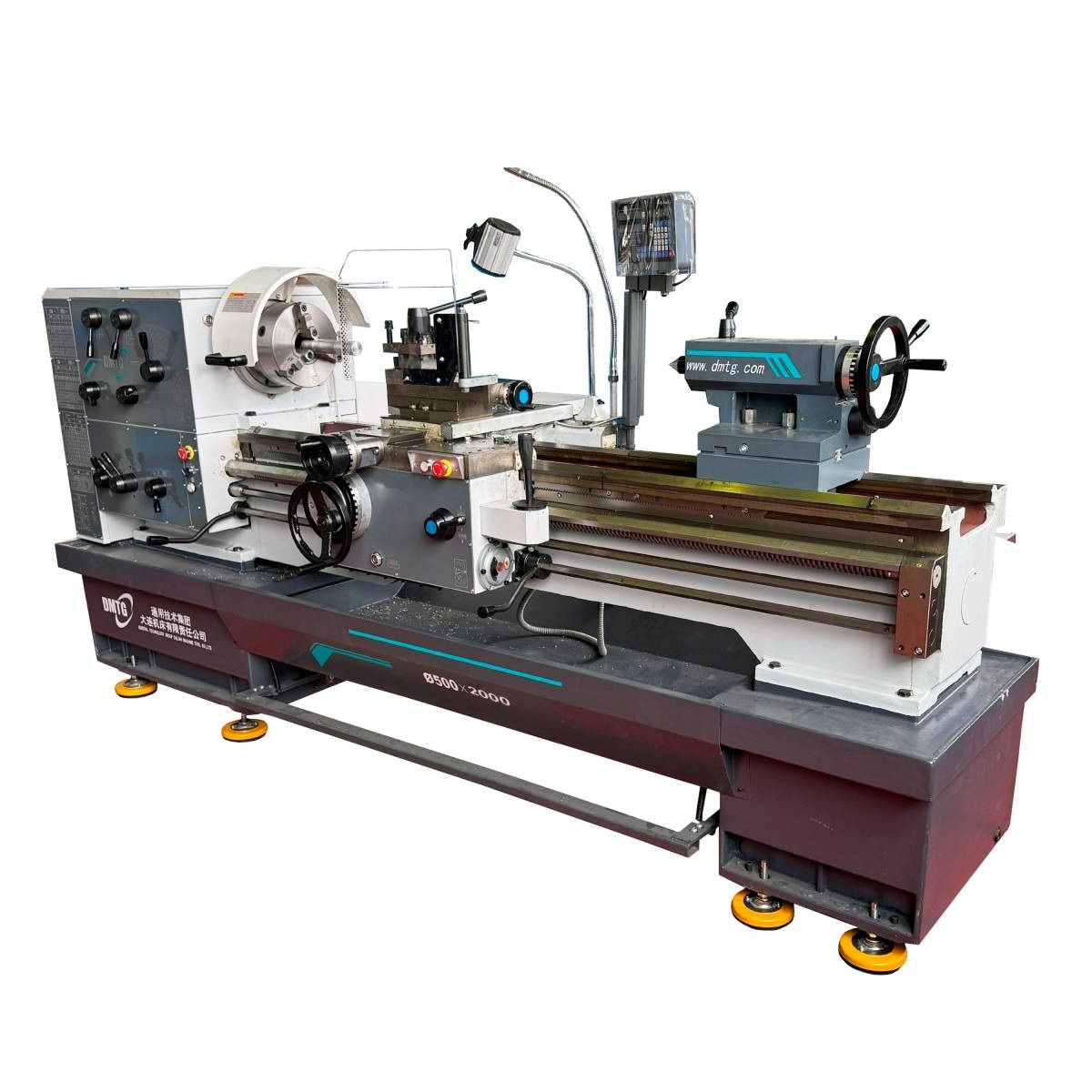 Токарно-винторезный станок DMTG CDS6250B/2000 с УЦИ (аналог токарного станка 16К25)