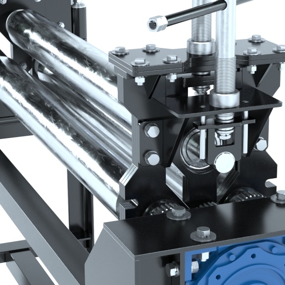 Вальцовочный электромеханический станок Keepler-Stan RMЕ-1300x2Фото 6263-03.jpg