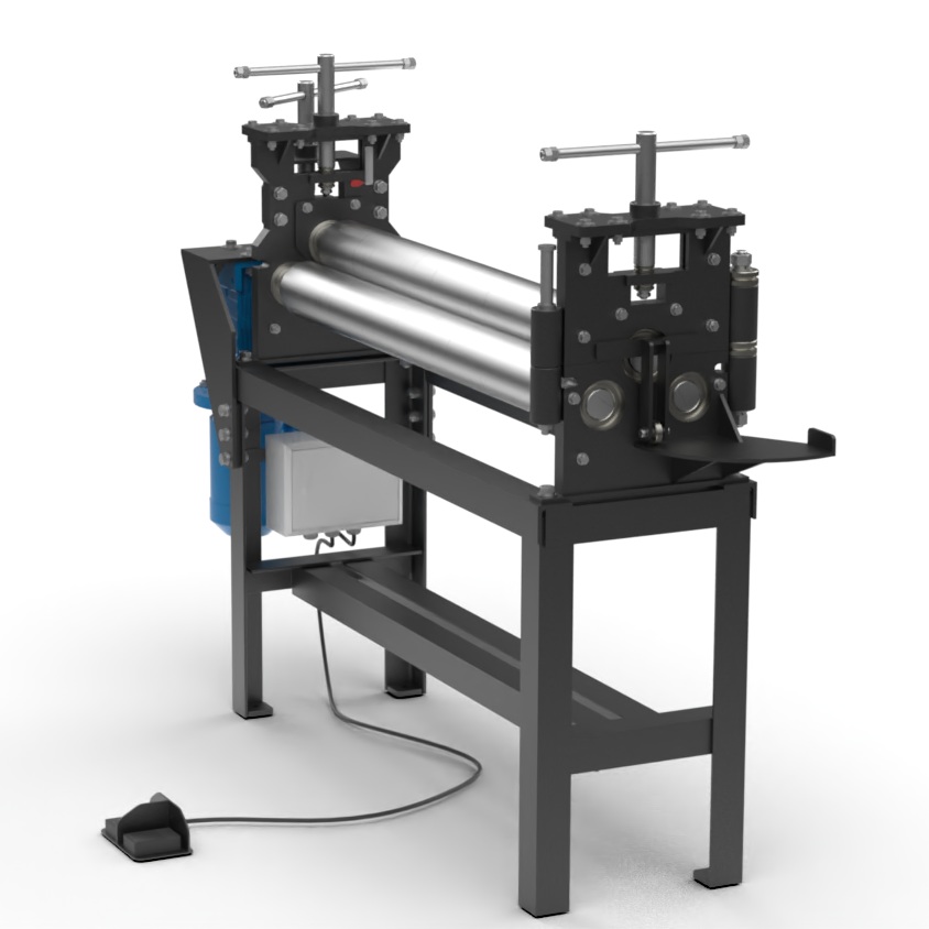 Вальцовочный электромеханический станок Keepler-Stan RMЕ-1300x4Фото 6264-02.jpg