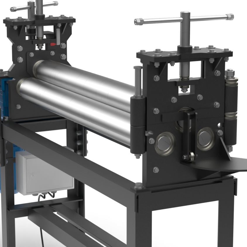 Вальцовочный электромеханический станок Keepler-Stan RMЕ-1300x4Фото 6264-04.jpg