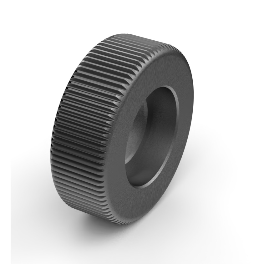 Дополнительный ролик с насечкой