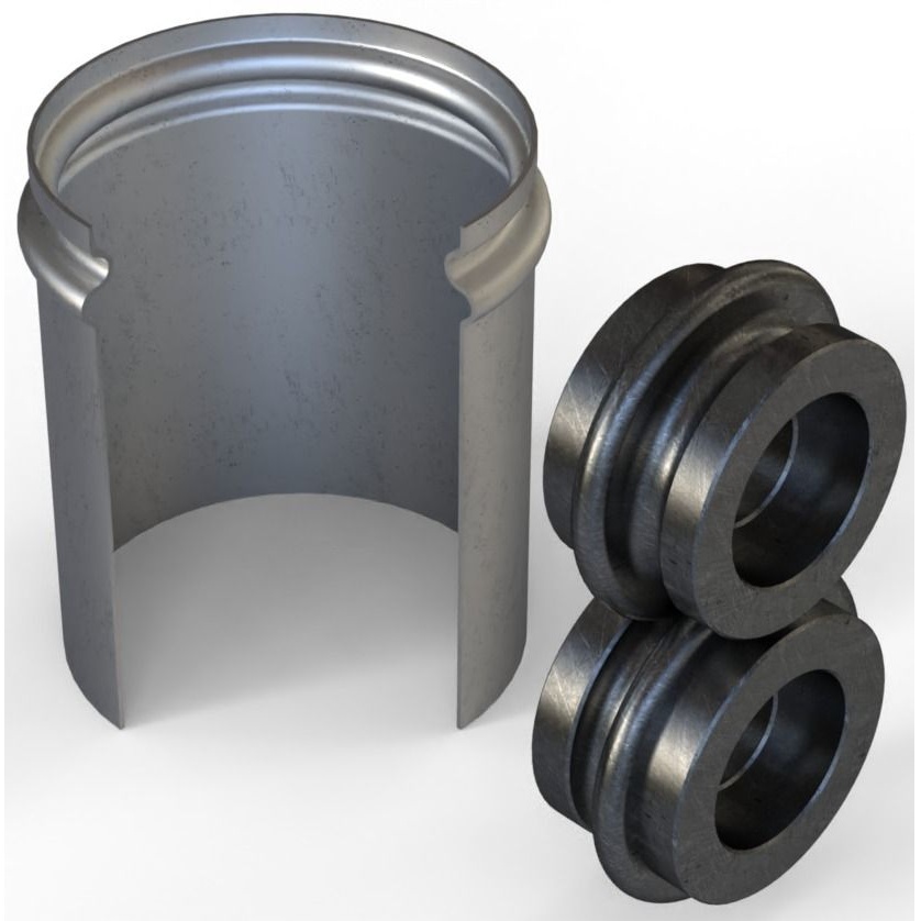 Ролики для изготовления двойного В-образного зига (Зиг машина RM-RME 250х1.2)