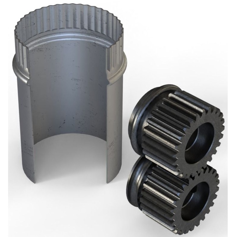 Ролики смежные гофро+ребро жесткости (Зиг-машина RM-RME 250x3|300x2|600x2)