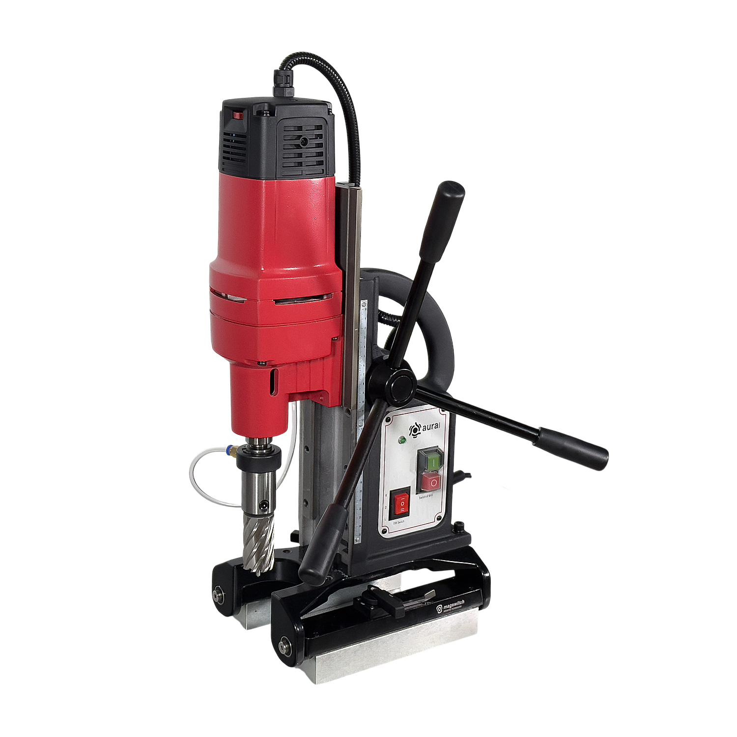 Магнитный сверлильный станок для труб AURA MCM-55T