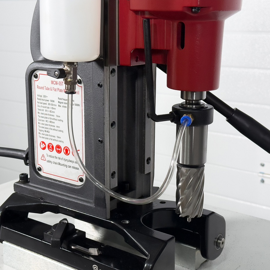 Магнитный сверлильный станок для труб AURA MCM-55TФото 6601-04.jpg