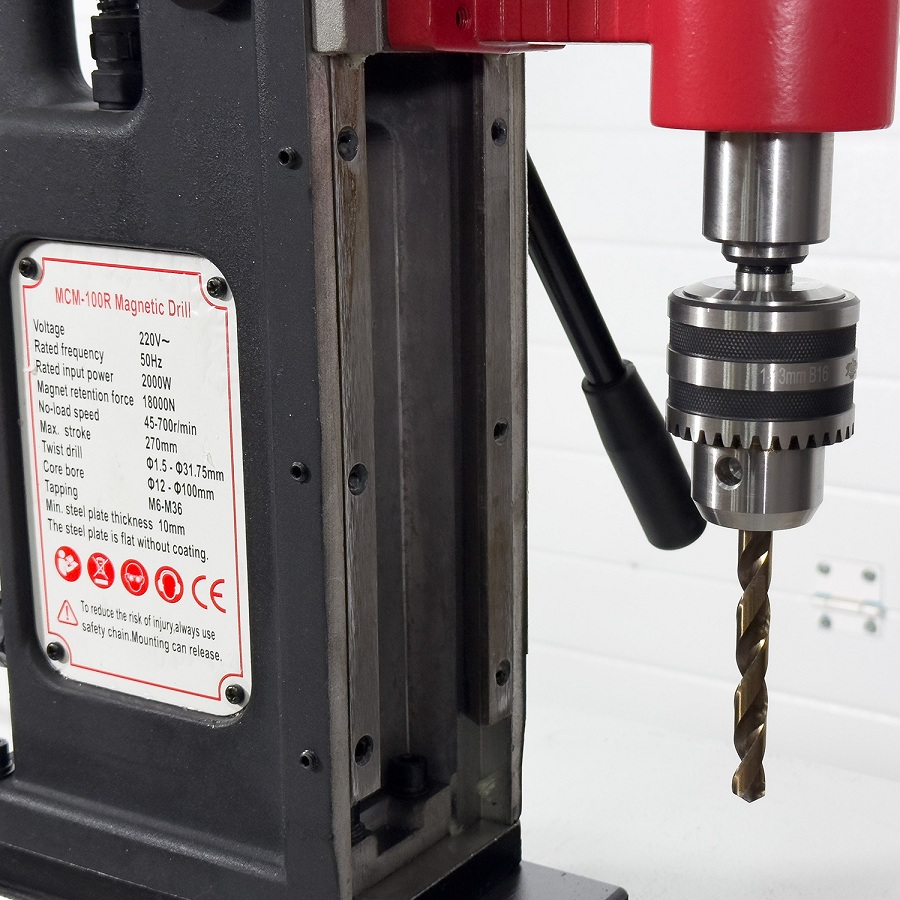 Магнитный сверлильный станок AURA MCM-100RФото 6602-03.jpg