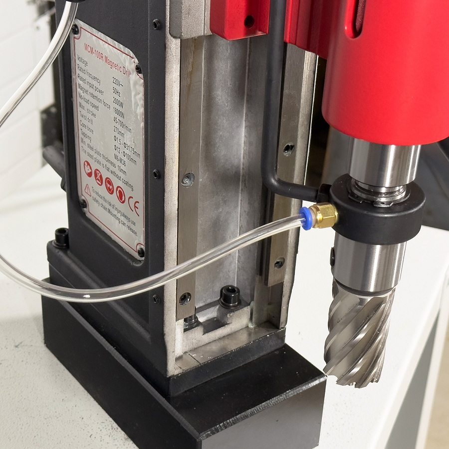 Магнитный сверлильный станок AURA MCM-100RФото 6602-07.jpg