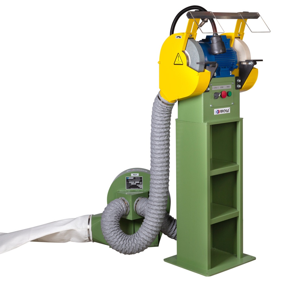 Станок точильно-шлифовальный ТШ 1.35  с пылесосом ПП-750/УФото 6611-04.jpg