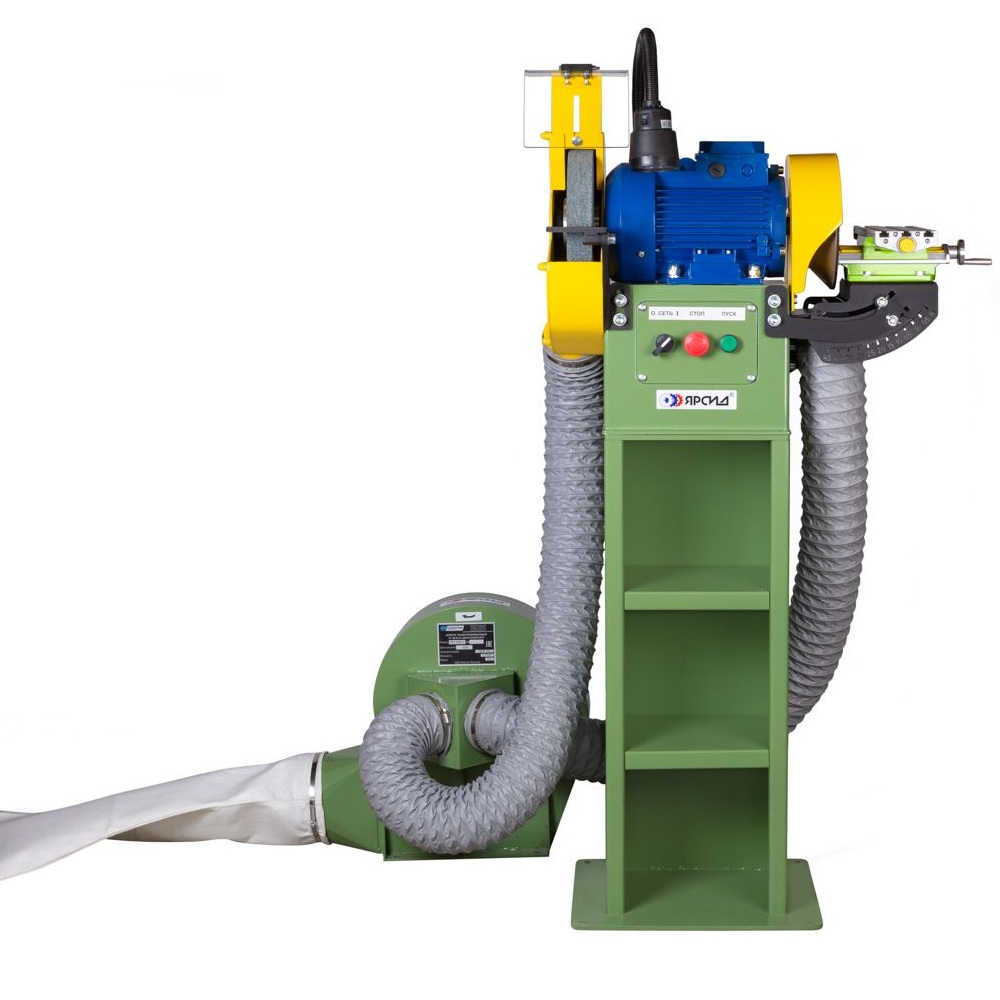 Станок точильно-шлифовальный ВЗ-879-02 с пылесосом  (ТШ 1М 1 стол)