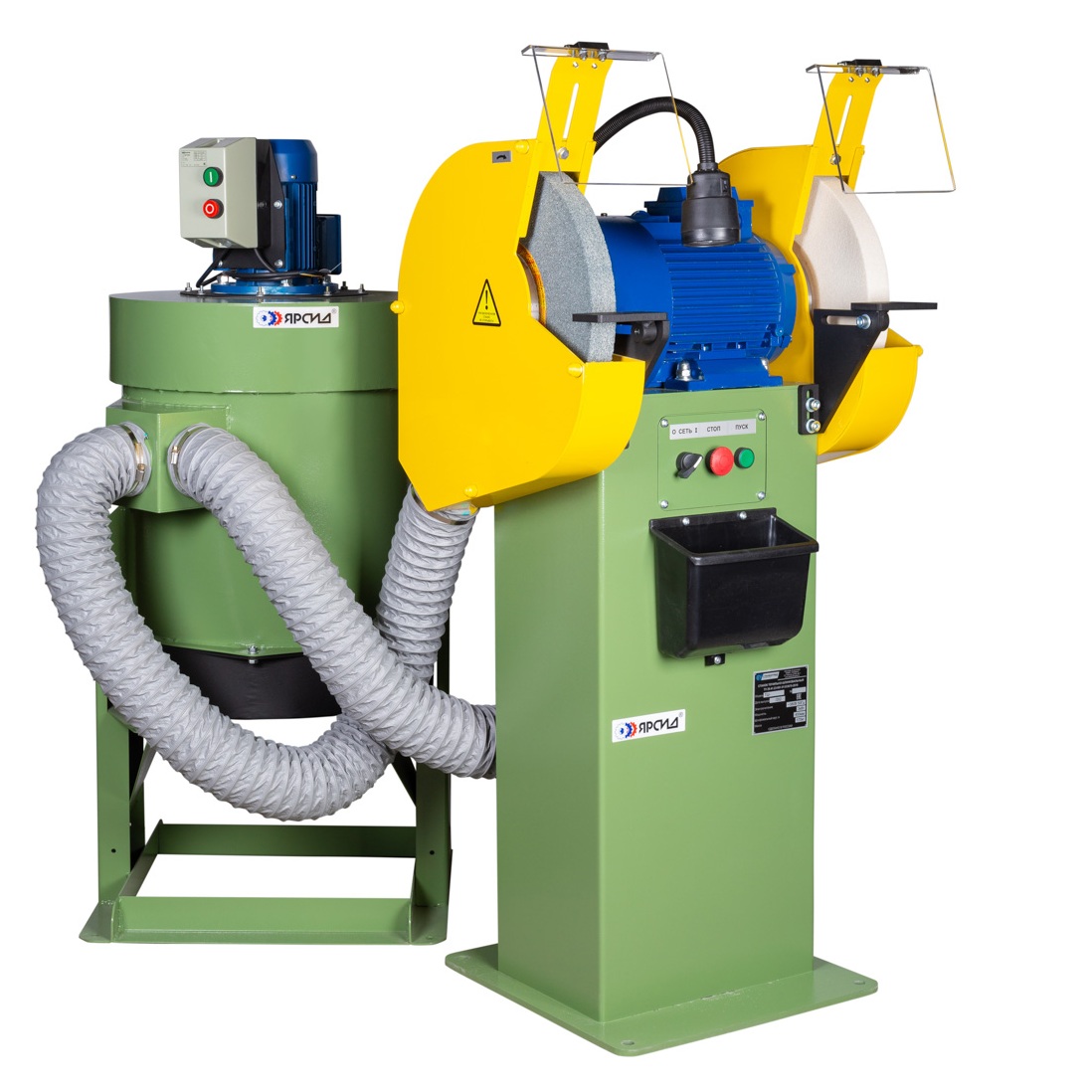 Станок точильно-шлифовальный ТШ 2М.25 с пылесосом ПЦ-750/УФото 6624-02.jpg