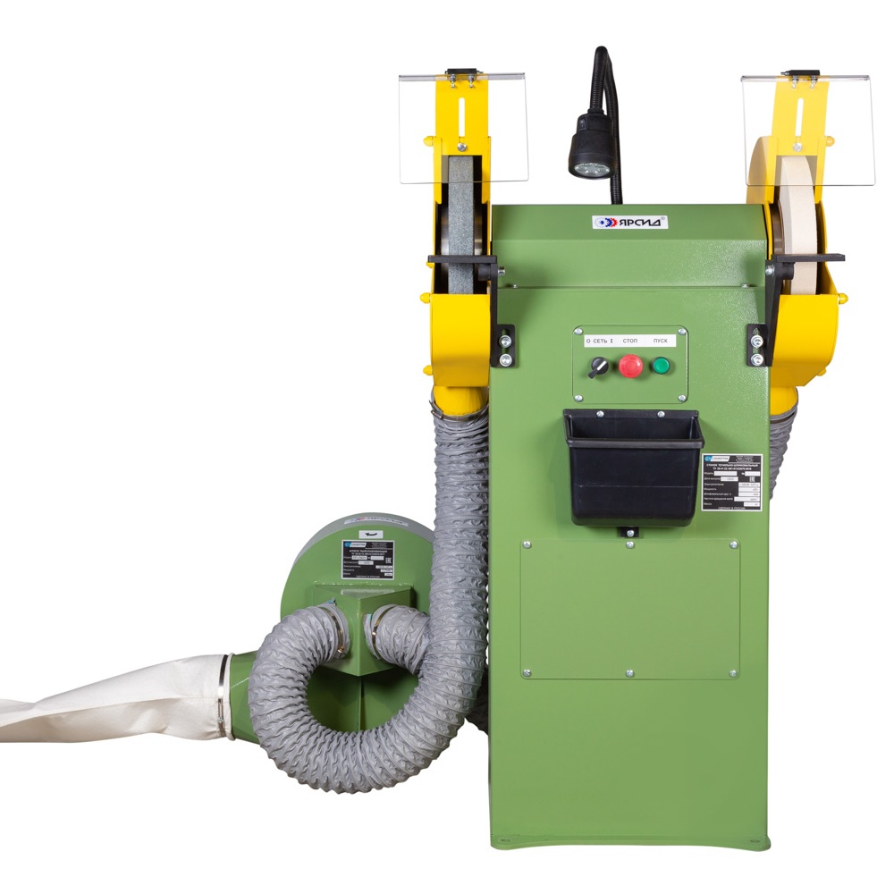 Станок точильно-шлифовальный ТШ 2М.25 с ремённой передачей с пылесосом ПП-750/У (ВЗ-879-01)Фото 6629-02.jpg