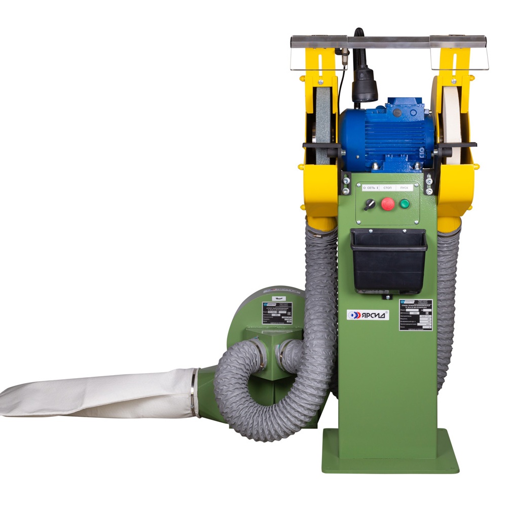 Станок точильно-шлифовальный ТШ 3.35 с пылесосом ПП-750/У