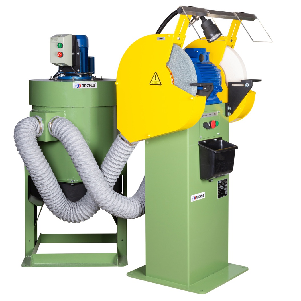 Станок точильно-шлифовальный ТШ 3М.35 с пылесосом ПЦ-750/У