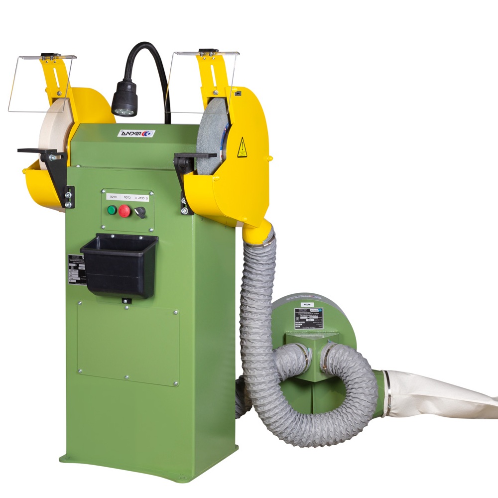 Станок точильно-шлифовальный ТШ 3М.25 с ремённой передачей с пылесосом ПП-750/У