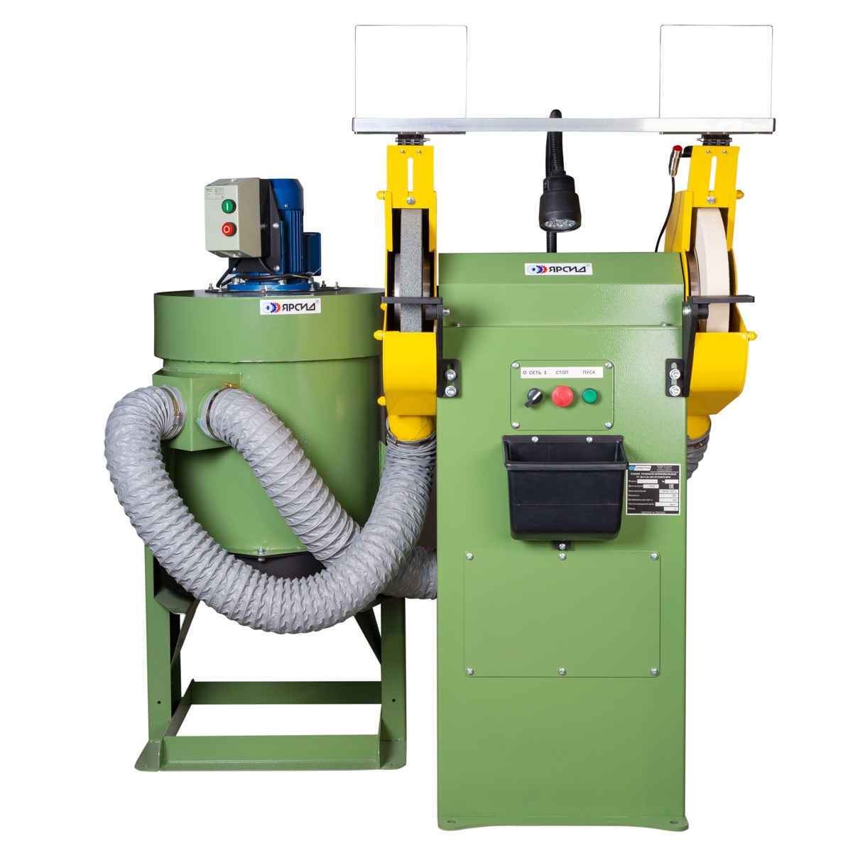 Станок точильно-шлифовальный ТШ 3М.35 с ремённой передачей с пылесосом ПЦ-750/УФото 6652-02.jpg