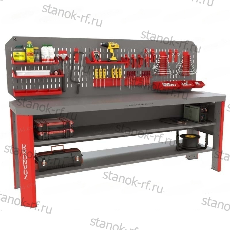 Многоместный слесарный верстак Гефест-ВС-0000-ЭП