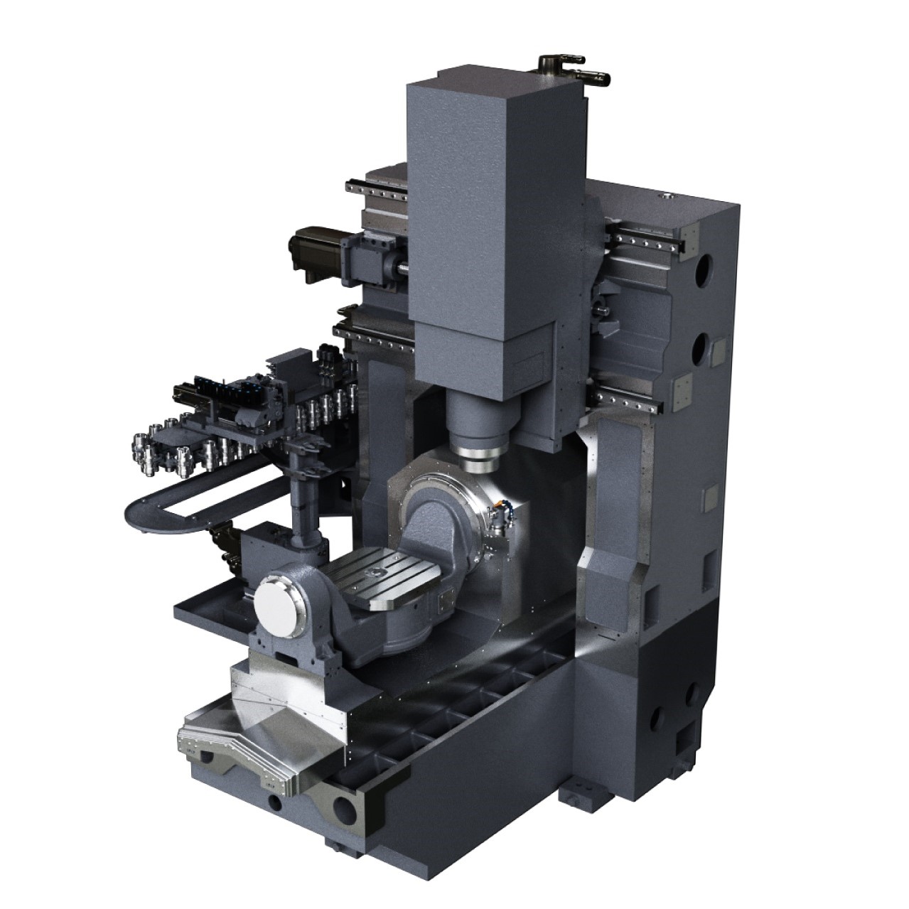 Пятиосевой вертикальный обрабатывающий центр DMC50 Фото 6830-04.jpg