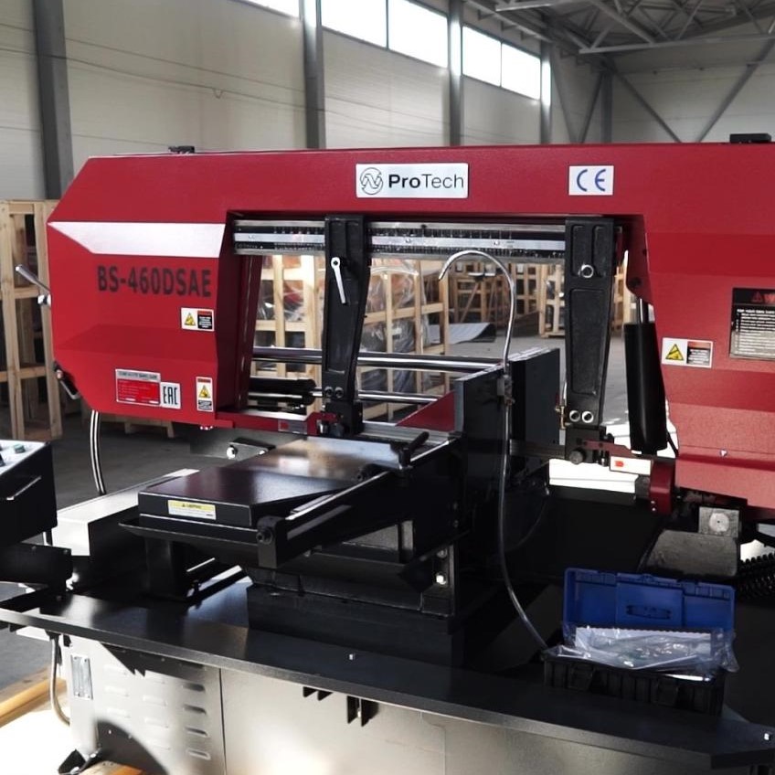 Полуавтоматический ленточнопильный станок маятникового типа ProTech BS-460DSAEФото 6832-02.jpg