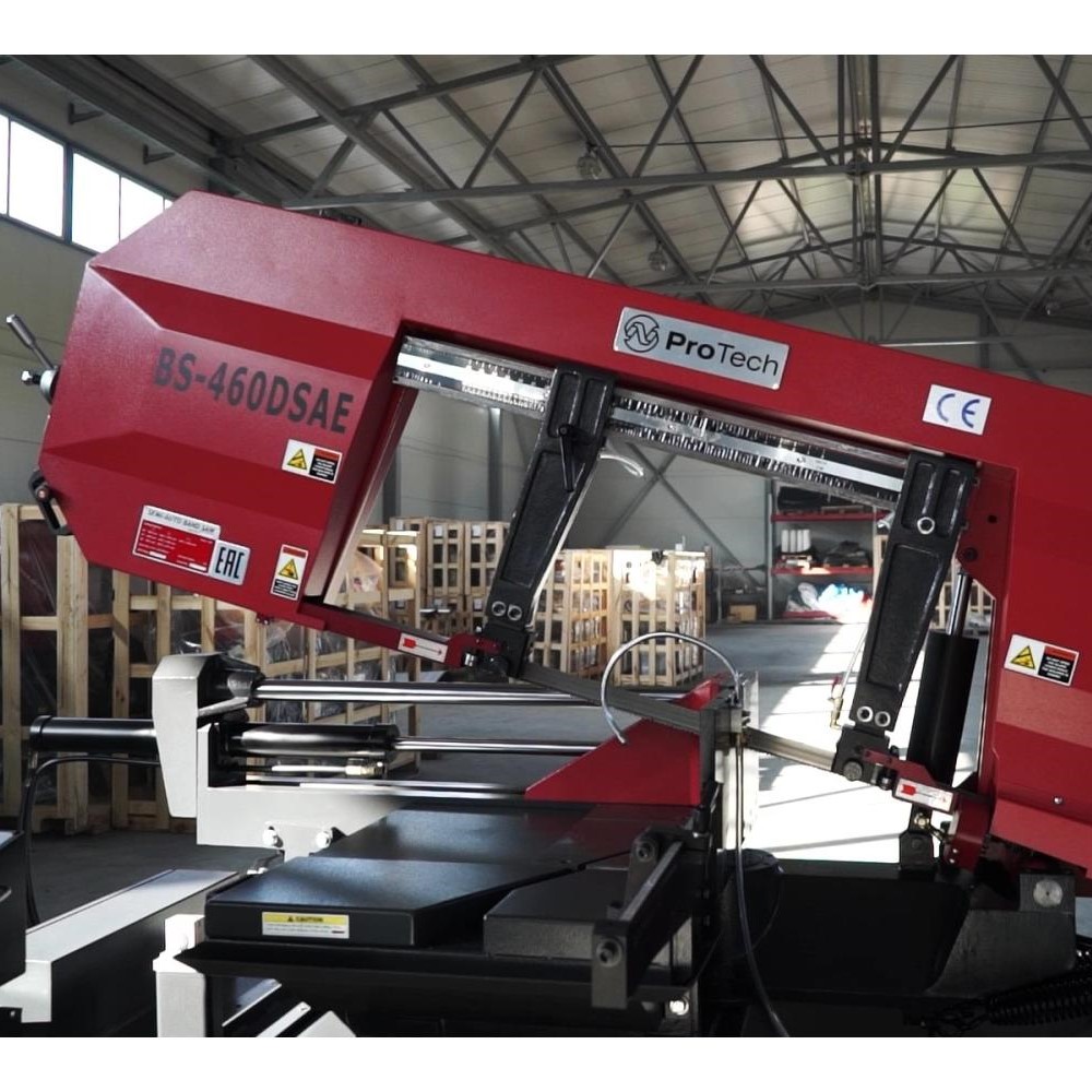 Полуавтоматический ленточнопильный станок маятникового типа ProTech BS-460DSAEФото 6832-04.jpg