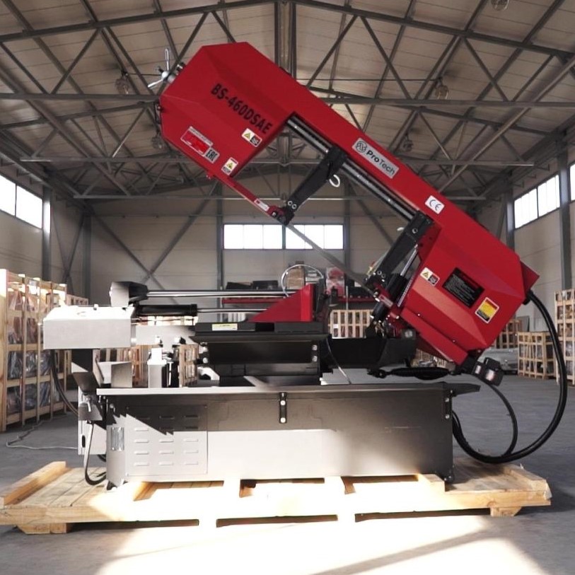 Полуавтоматический ленточнопильный станок маятникового типа ProTech BS-460DSAEФото 6832-06.jpg
