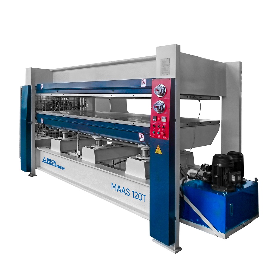 Горячий гидравлический пресс DELTAMACHINERY MAAS 120T-2,5 (двухпролетный)Фото 6910-02.jpg