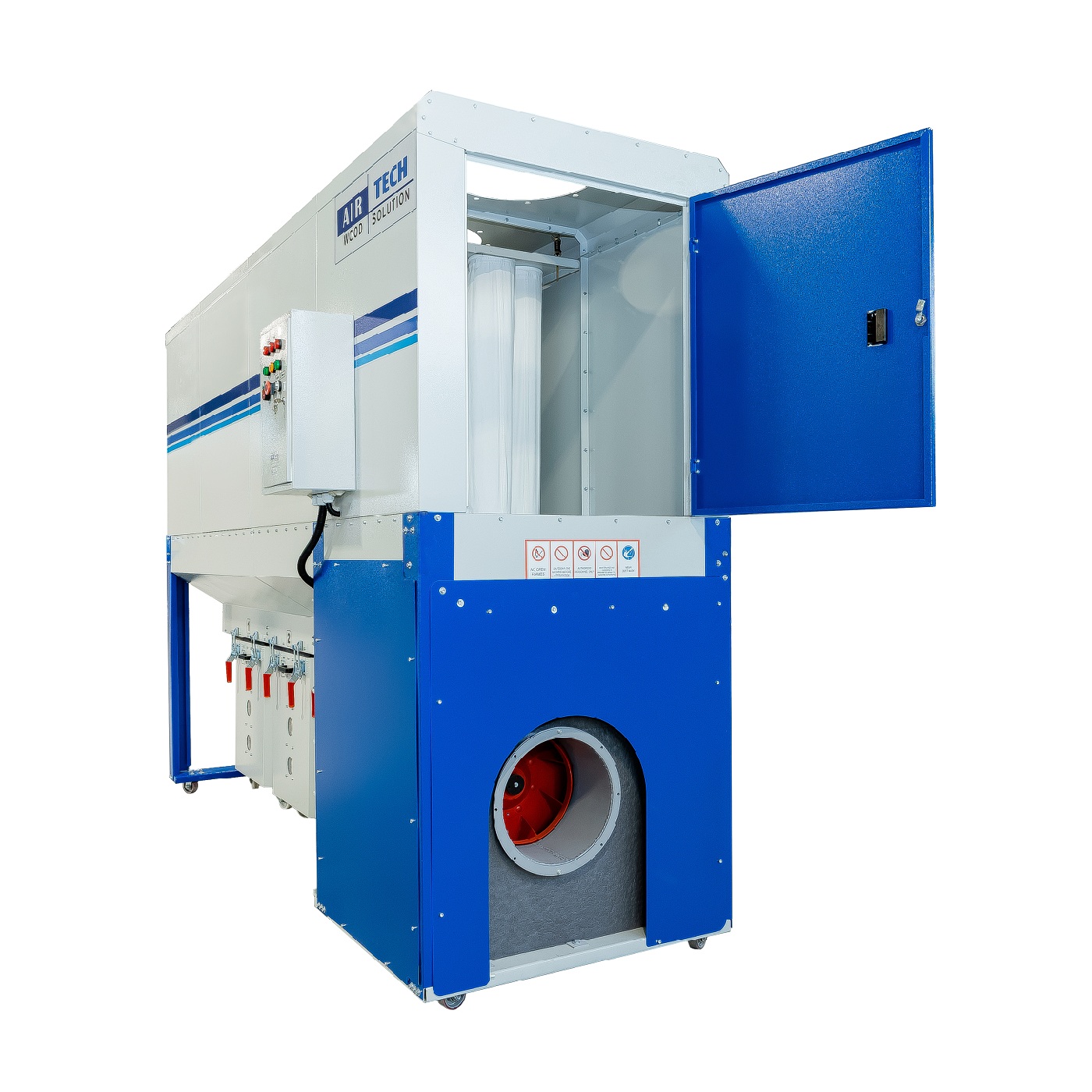 Пылеулавливающий агрегат AIRTECH AU-12VФото 6957-08.jpg