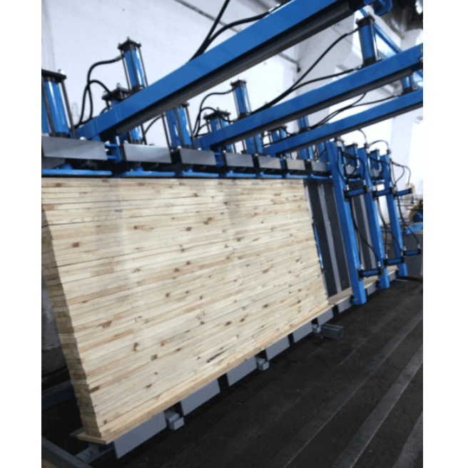 Гидравлический пресс для склеивания бруса SLH250-3GФото 7013-05.jpg