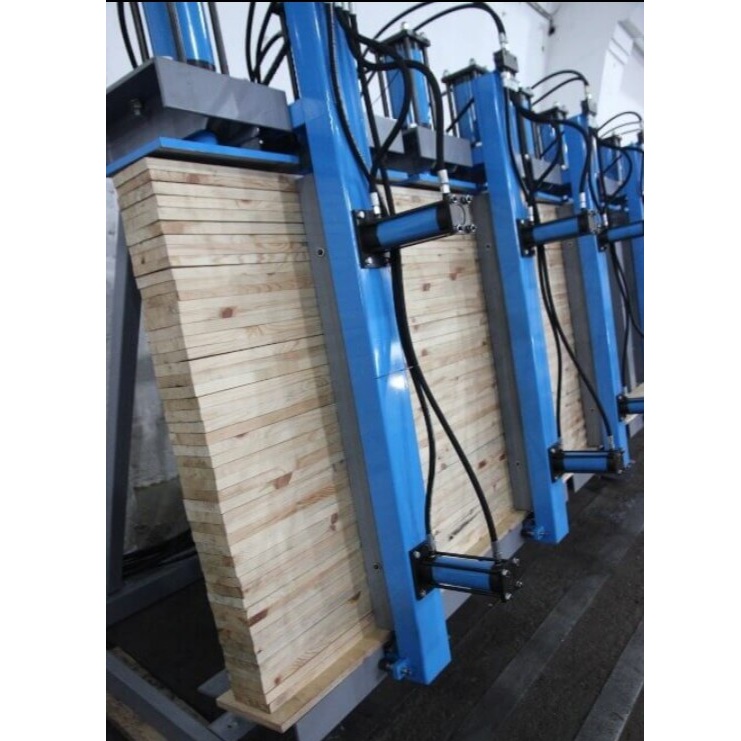 Гидравлический пресс для склеивания бруса SLH250-9GФото 7015-06.jpg