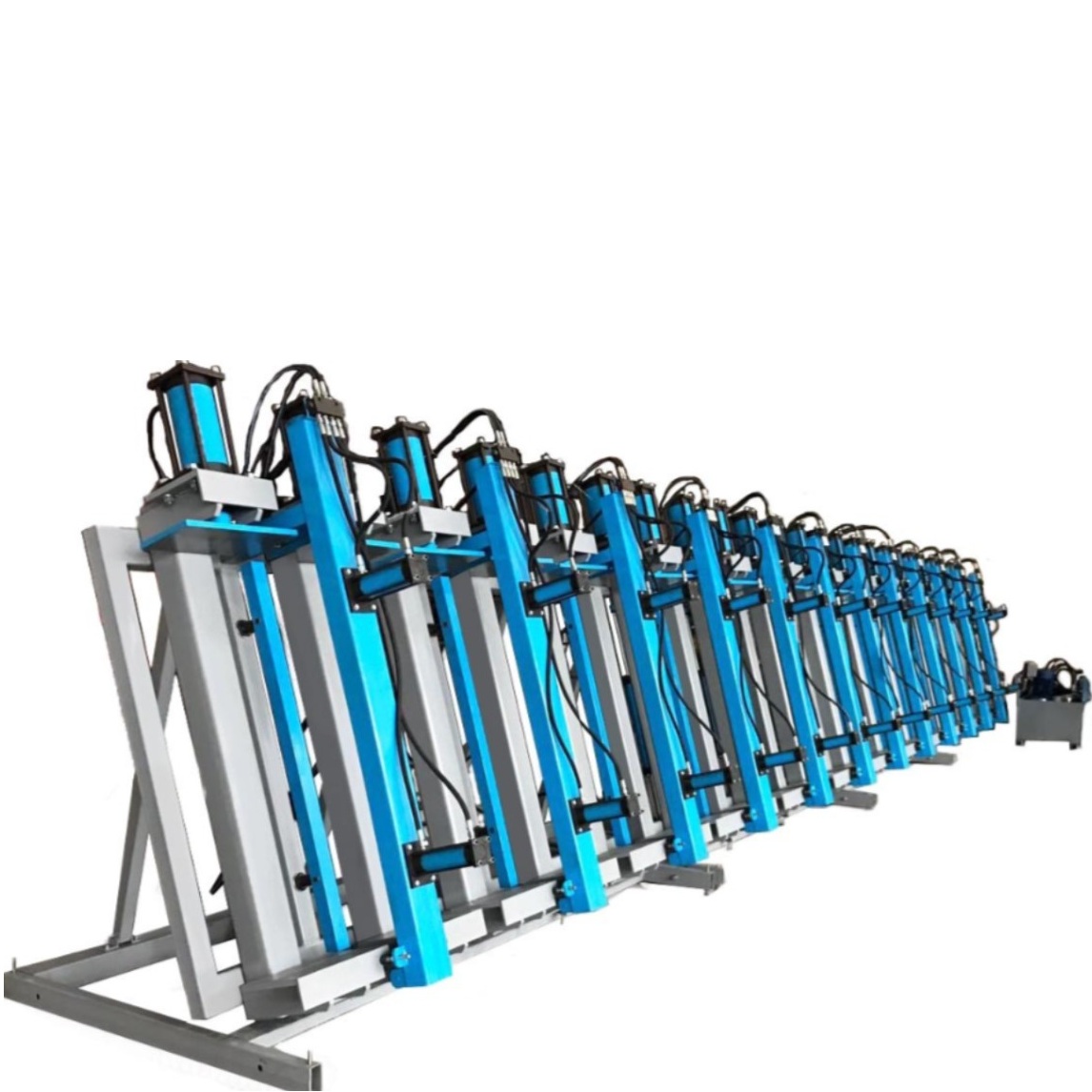 Гидравлический пресс для склеивания бруса SLH250-12G