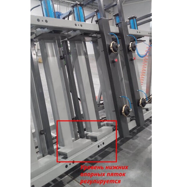 Гидравлический пресс для склеивания бруса и щита SLH200-3GRPФото 7018-07.jpg