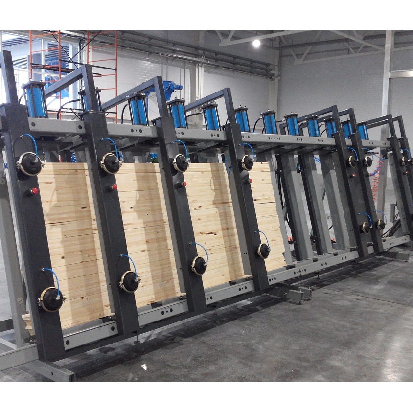 Гидравлический пресс для склеивания бруса и щита SLH200-4.5GRPФото 7020-03.jpg