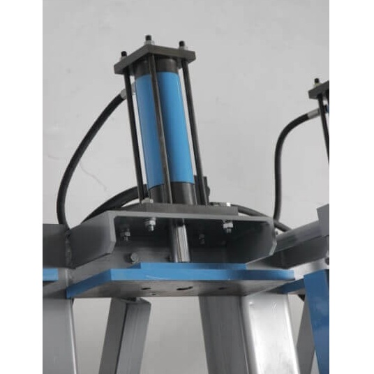 Гидравлический пресс cо съемными механическими фронтальными прижимами SLH150-4GMФото 7030-02.jpg