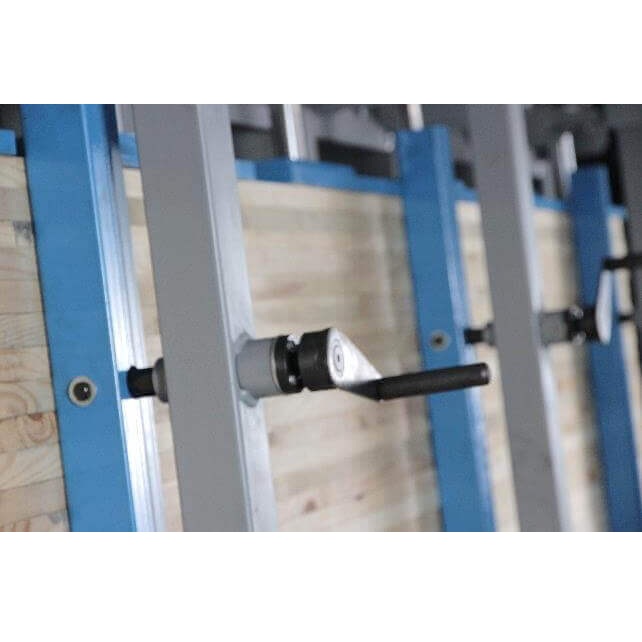 Гидравлический пресс cо съемными механическими фронтальными прижимами SLH150-4GMФото 7030-03.jpg