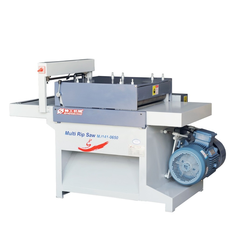 Кромкообрезной многопильный станок MJ141-0650