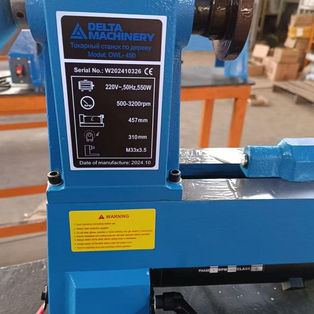 Токарный станок по дереву DELTAMACHINERY DWL-450 MINIФото 7061-03.jpg
